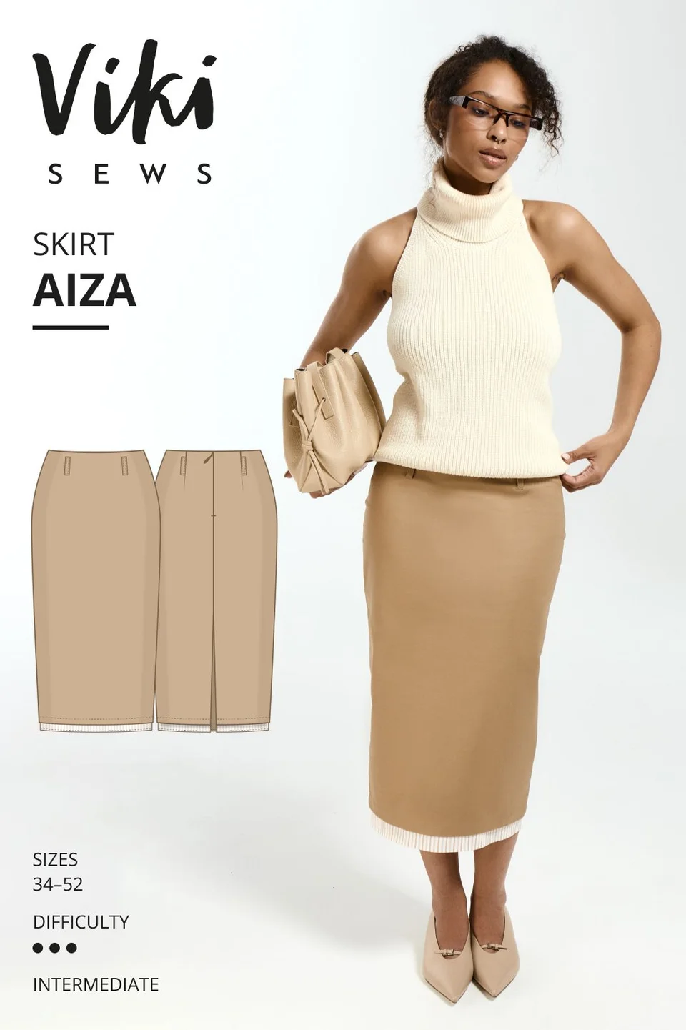 Photo du patron Aiza skirt cousu · vue 1 sur 8