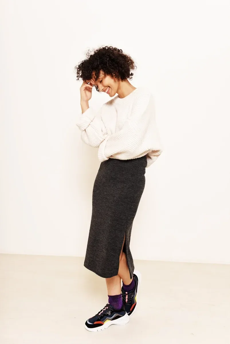 Photo du patron Pina Skirt Sewing Pattern cousu · vue 1 sur 5