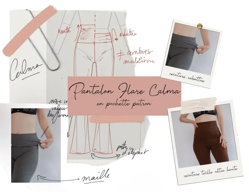Photo du patron Pochette – Pantalon Calma cousu · vue 1 sur 1