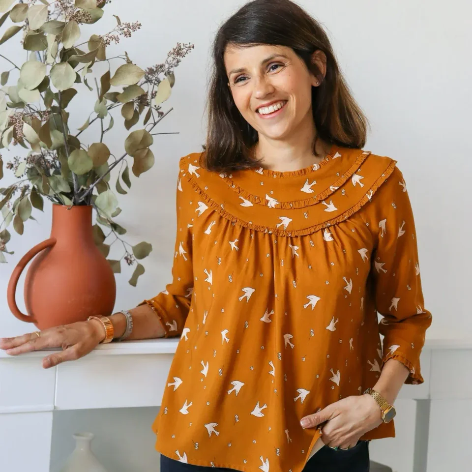 Photo du patron Blouse Délicate cousu · vue 1 sur 8