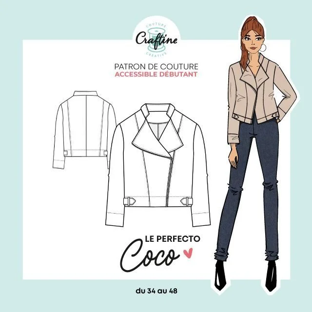 Photo du patron Perfecto Coco cousu · vue 1 sur 1