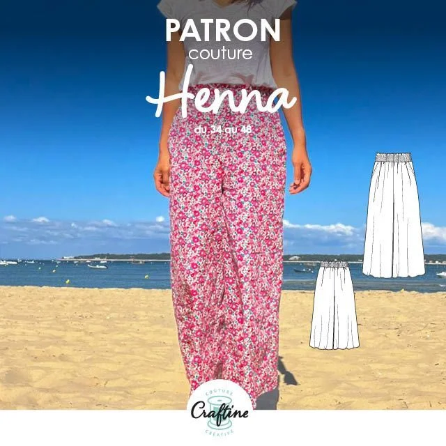 Photo du patron Pantalon Henna cousu · vue 1 sur 1