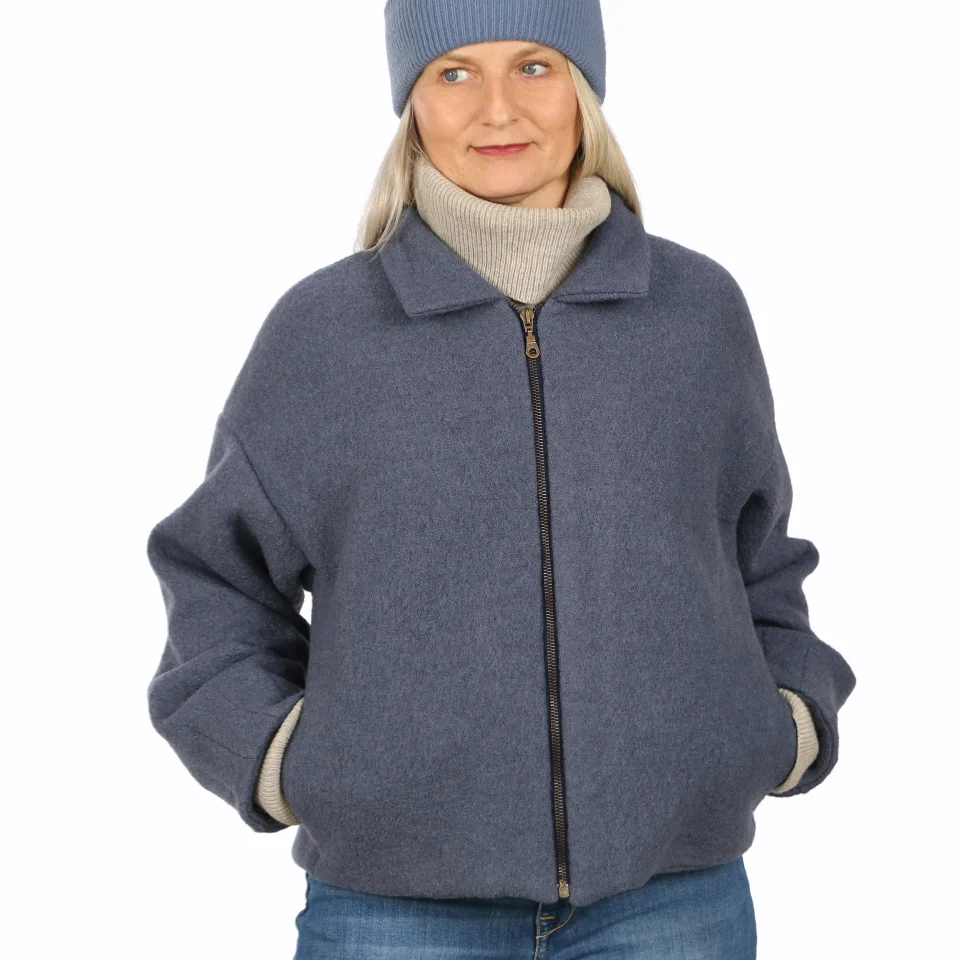 Photo du patron Veste Doublée Madame Ebba cousu · vue 1 sur 8