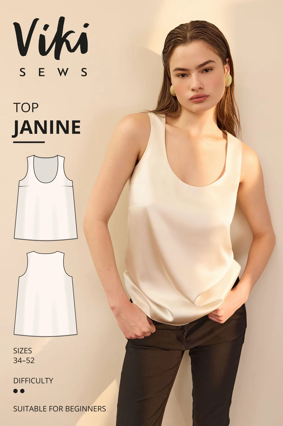 Photo du patron Janine top cousu · vue 1 sur 6
