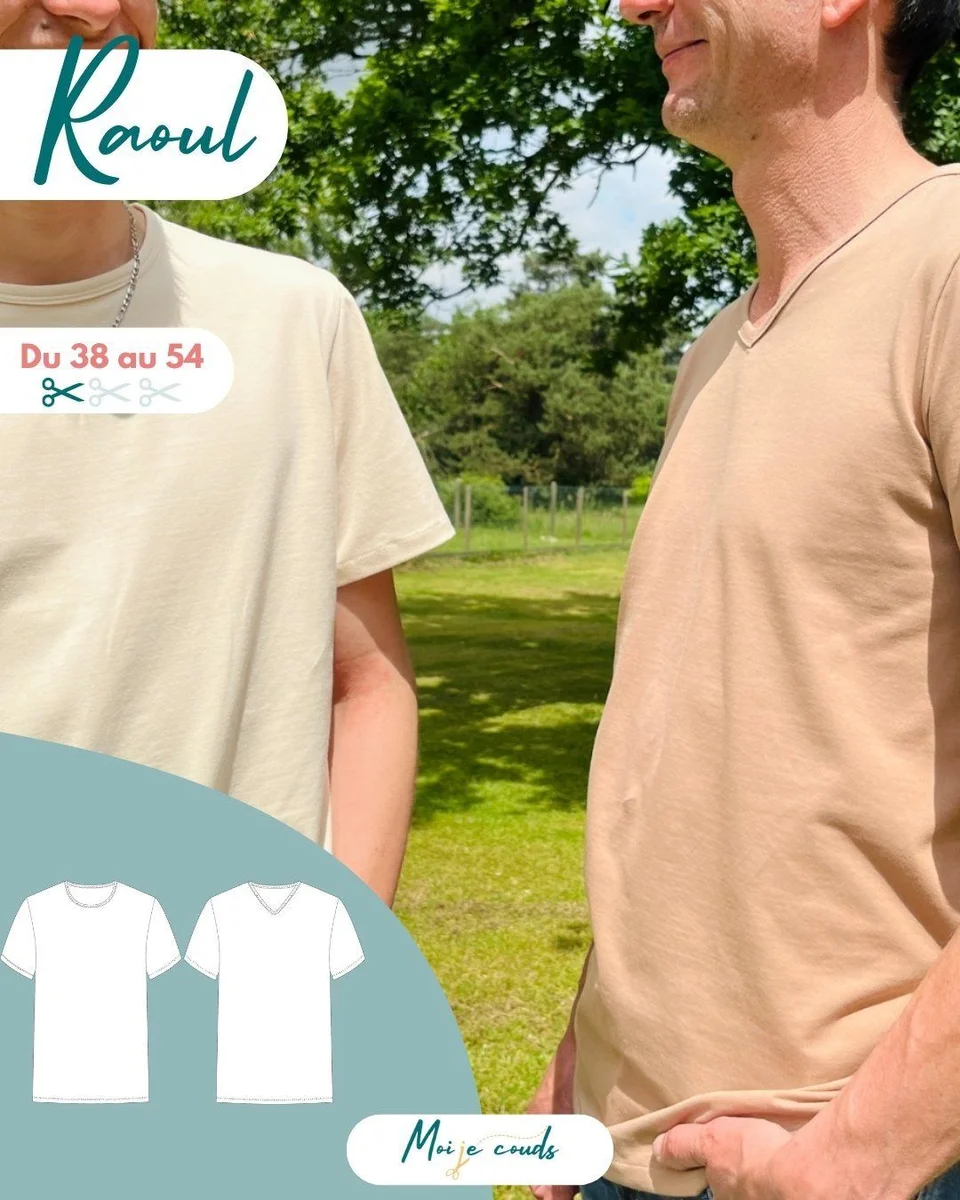 Photo du patron T-Shirt Raoul cousu · vue 1 sur 8