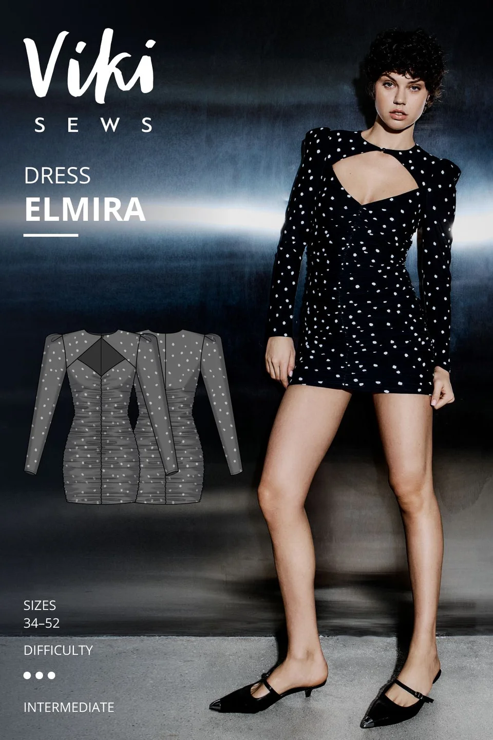 Photo du patron Elmira dress cousu · vue 1 sur 8