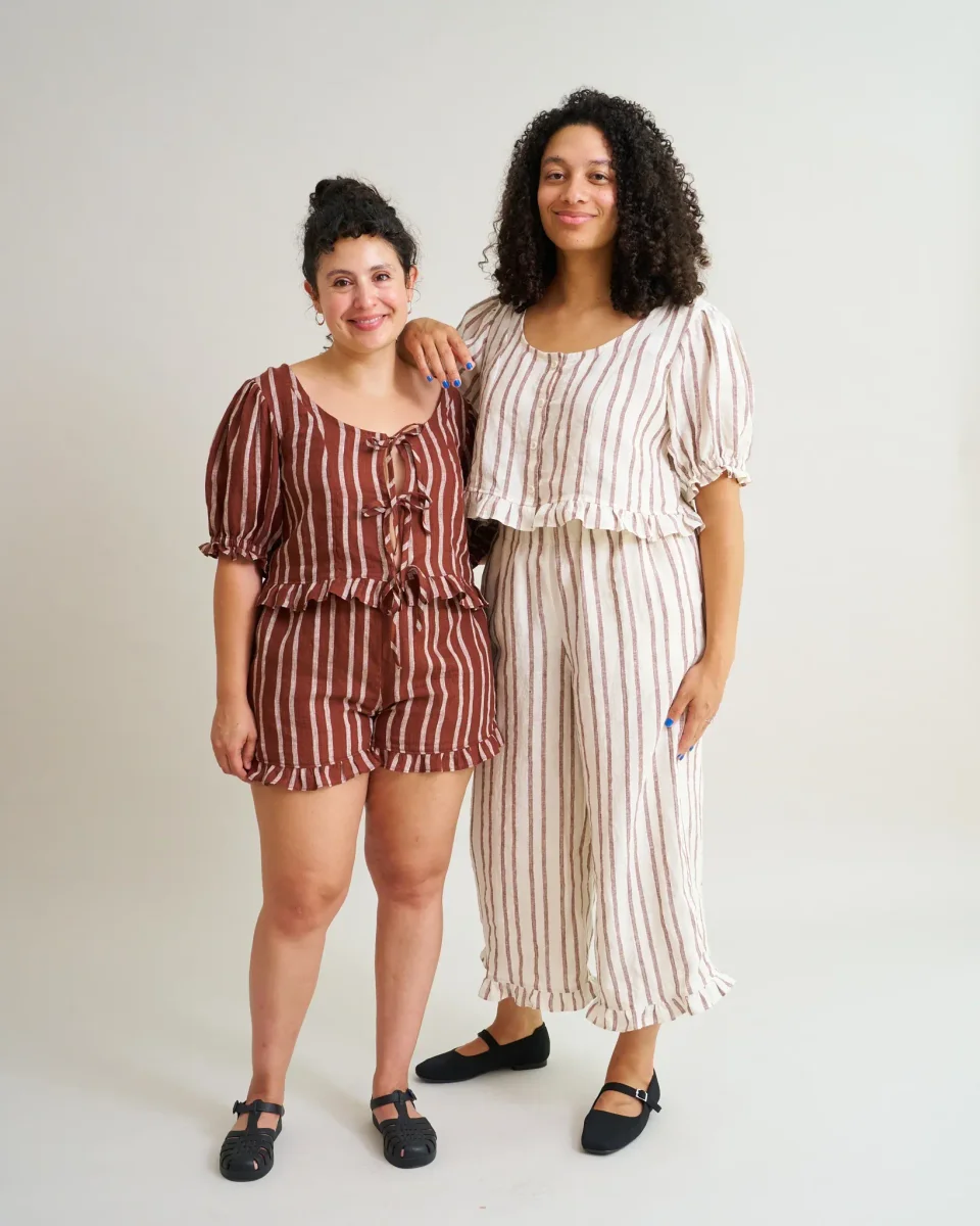 Photo du patron Ruffle Brunch Set cousu · vue 1 sur 8