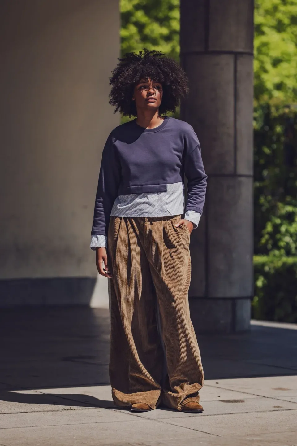 Photo du patron Ollie Sweater Sewing Pattern cousu · vue 1 sur 7
