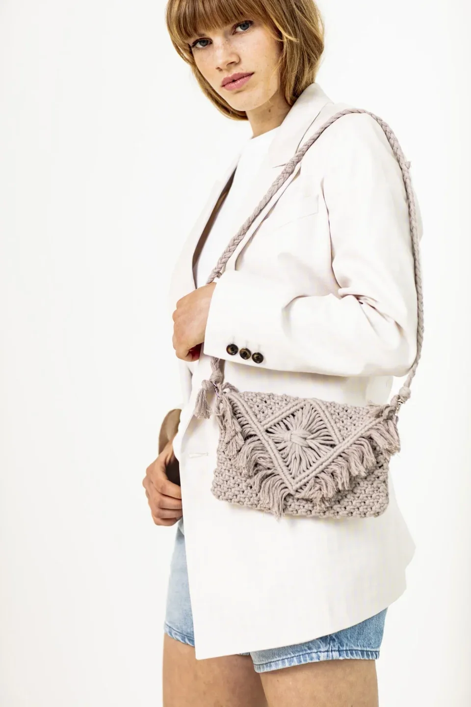 Photo du patron Tia and Lily Bag Knitting Pattern cousu · vue 1 sur 5