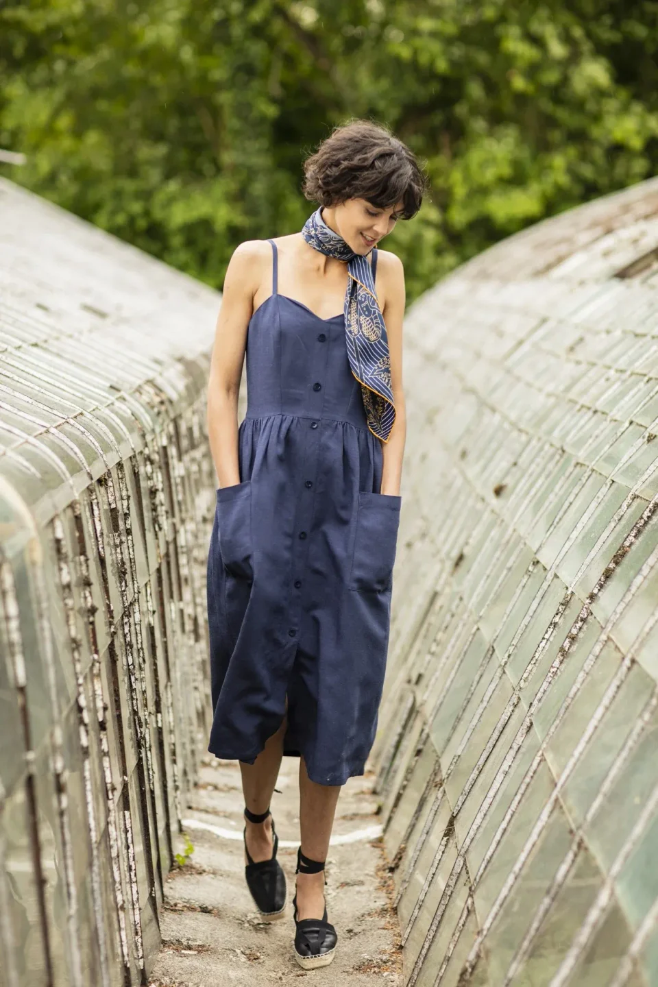 Photo du patron Colette Dress Sewing Pattern cousu · vue 1 sur 5