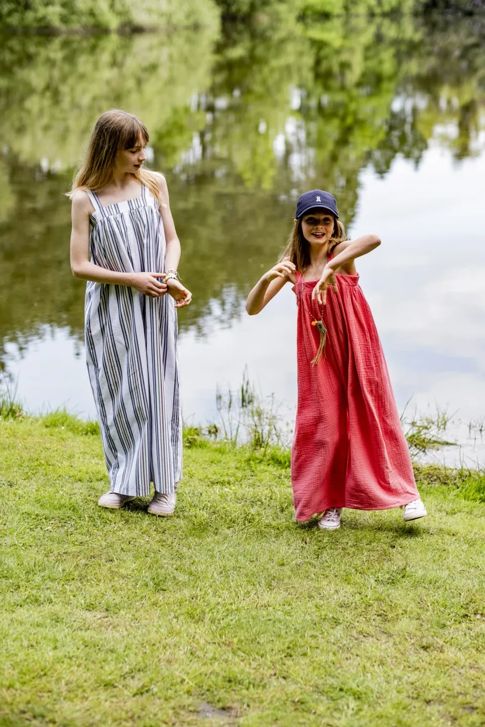 Photo du patron Pearl Jumpsuit Sewing Pattern cousu · vue 1 sur 4