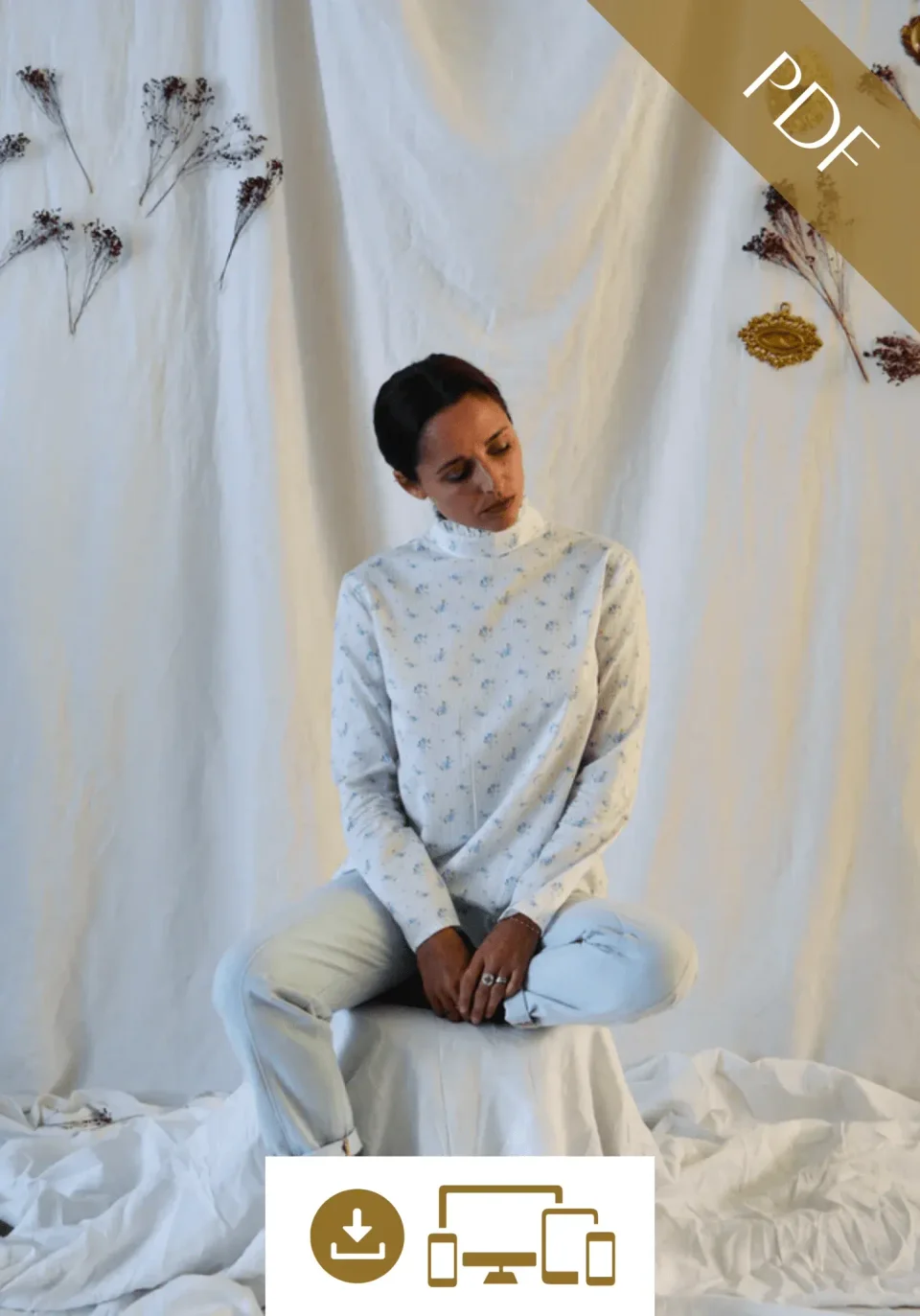 Photo du patron Blouse Dahlia cousu · vue 1 sur 8