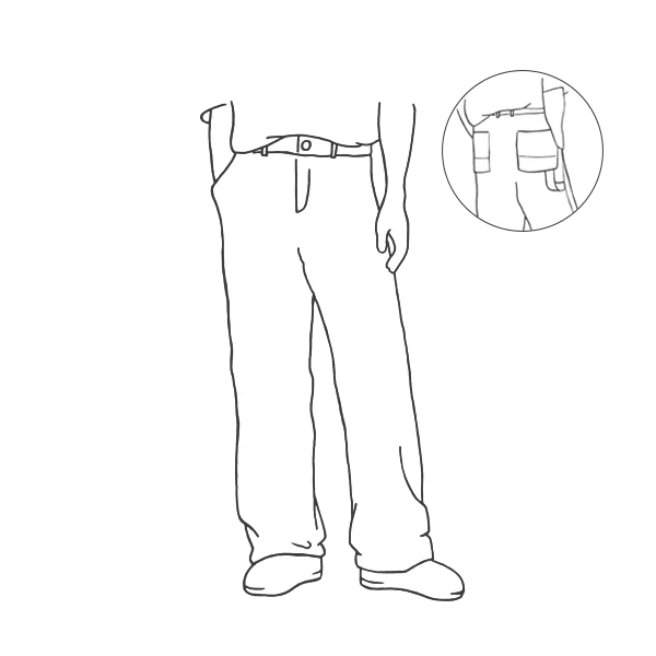 Photo du patron Pantalon <b>Le Skateur</b> cousu · vue 1 sur 8