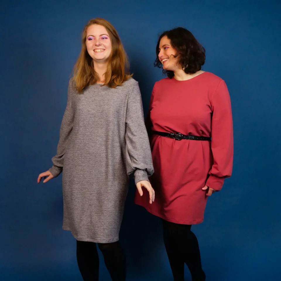 Photo du patron Robe pull Swan cousu · vue 1 sur 4
