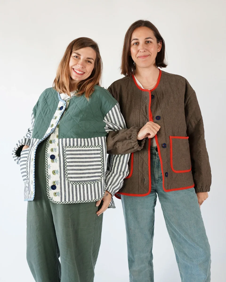 Photo du patron Homebody Quilted Jacket cousu · vue 1 sur 8