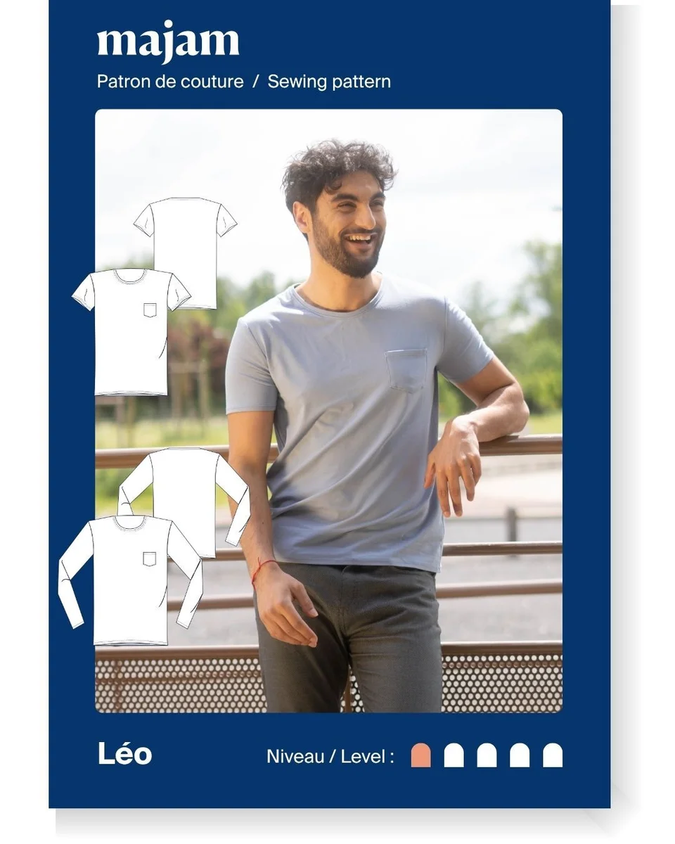 Photo du patron t-shirt / pull Léo cousu · vue 1 sur 5