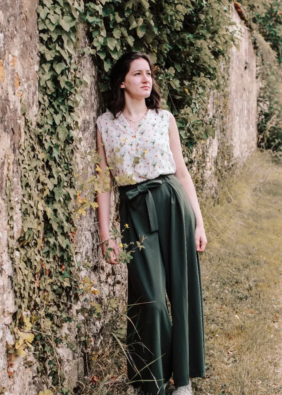 Photo du patron Le Pantalon / Short Chalazzo - Patron Et Tuto Pantalon Large Taille Élastique cousu · vue 1 sur 8