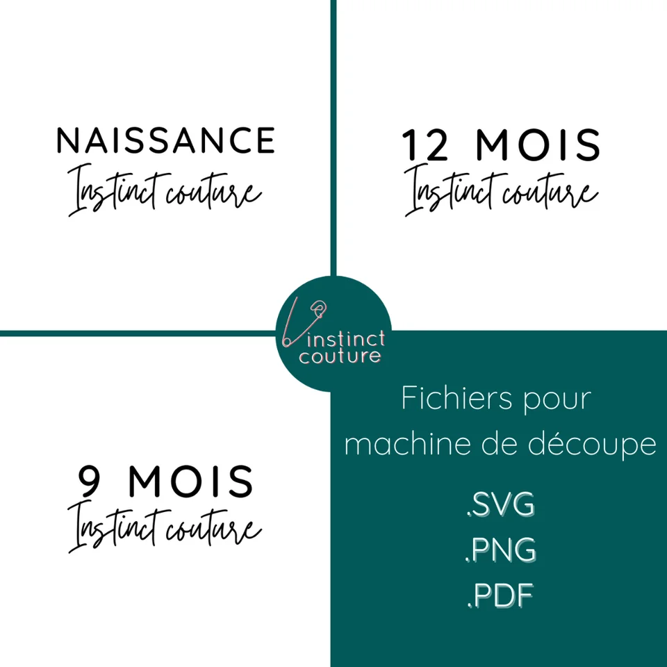 Photo du patron Fichier de découpe – Taille cousu · vue 1 sur 3