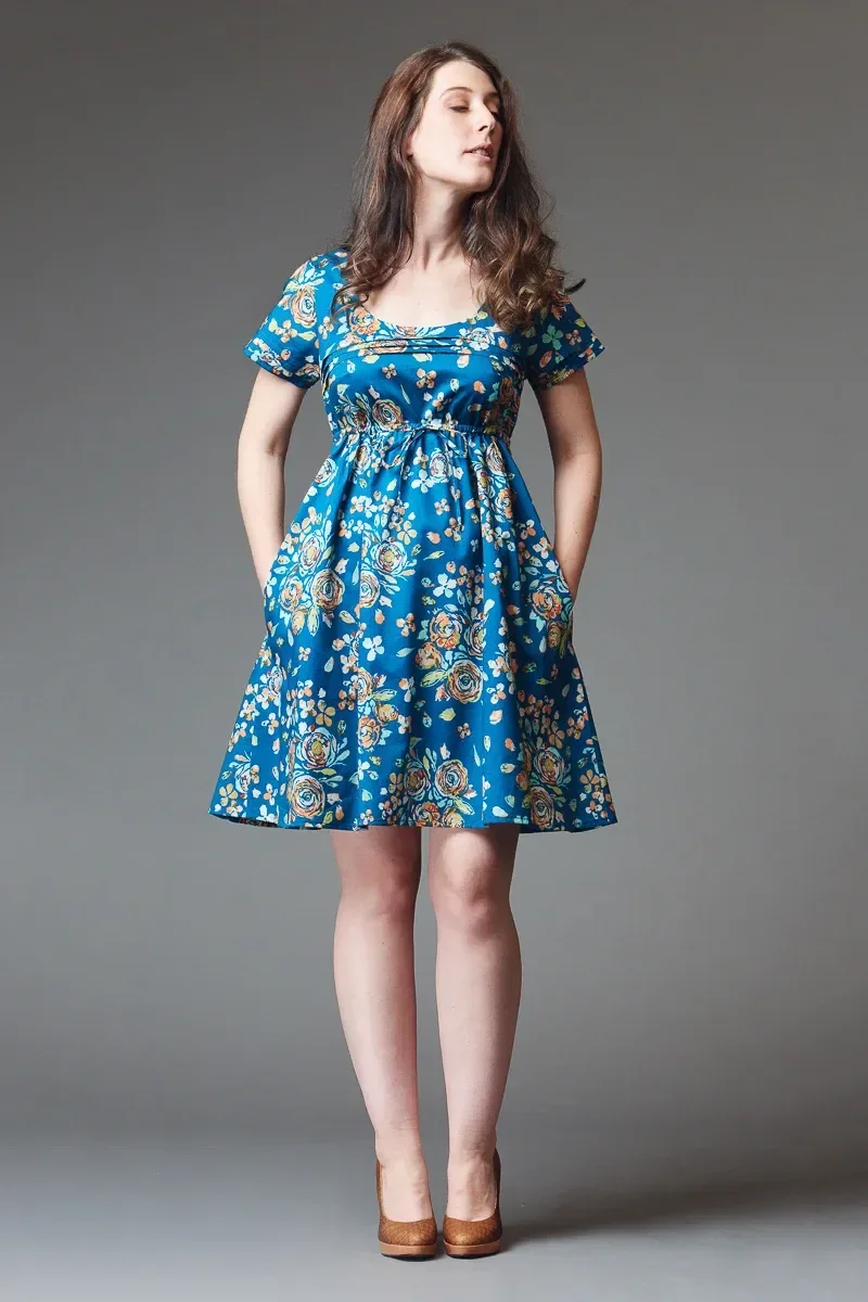 Photo du patron Aubépine Dress cousu · vue 1 sur 8