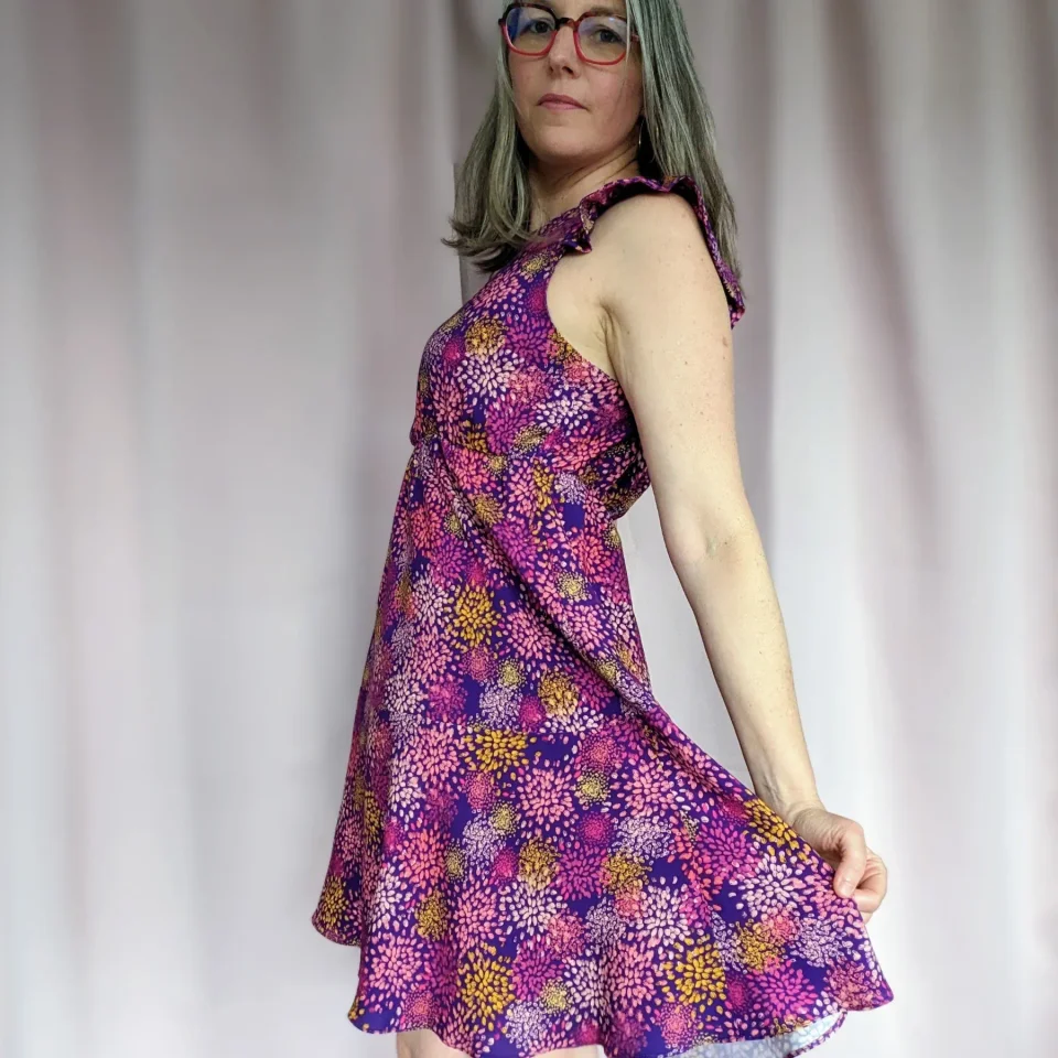 Photo du patron Chavire - Patron Et Tuto Robe Dos Nu Et Blouse cousu · vue 1 sur 8
