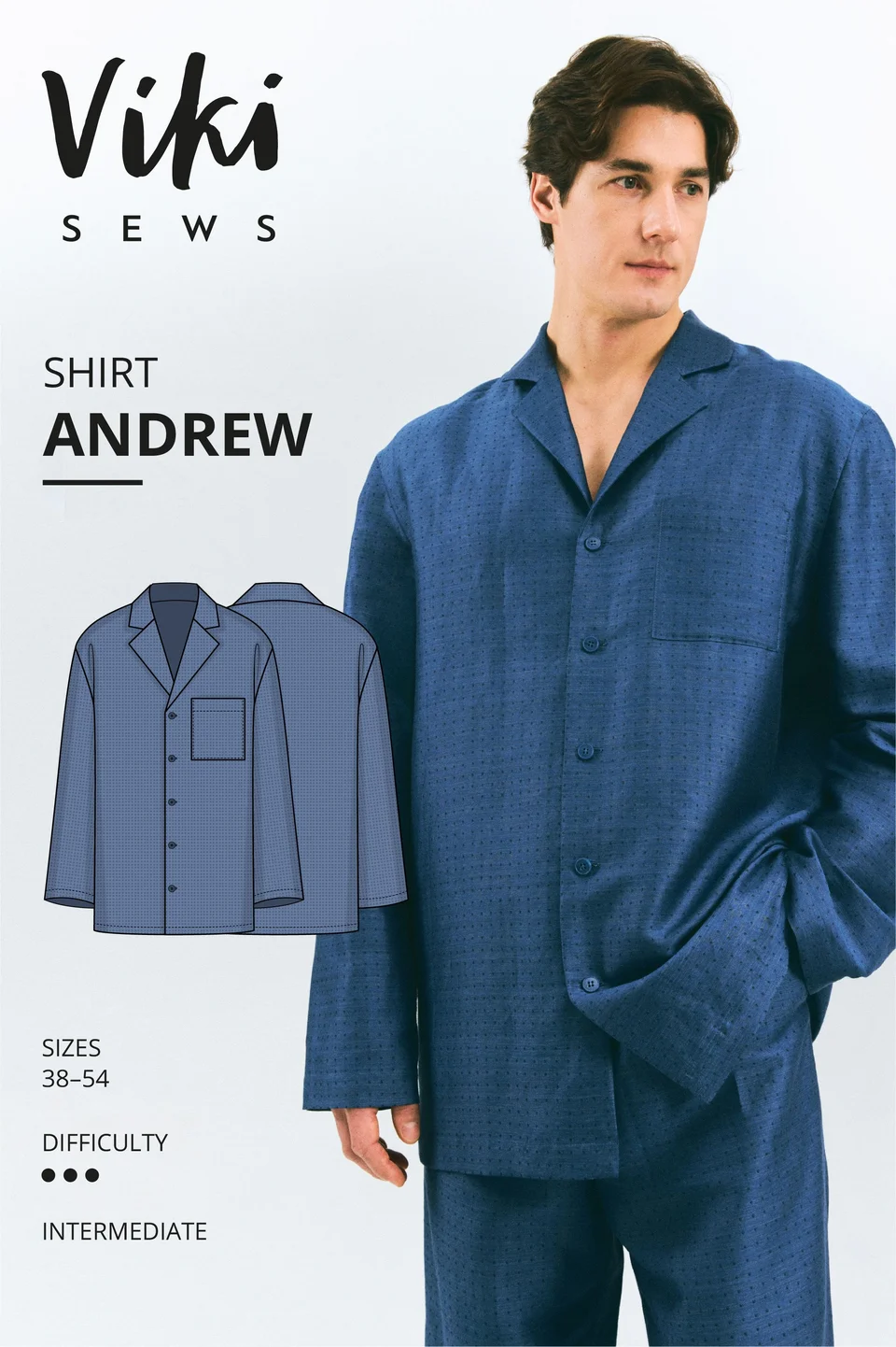 Photo du patron Andrew shirt cousu · vue 1 sur 8
