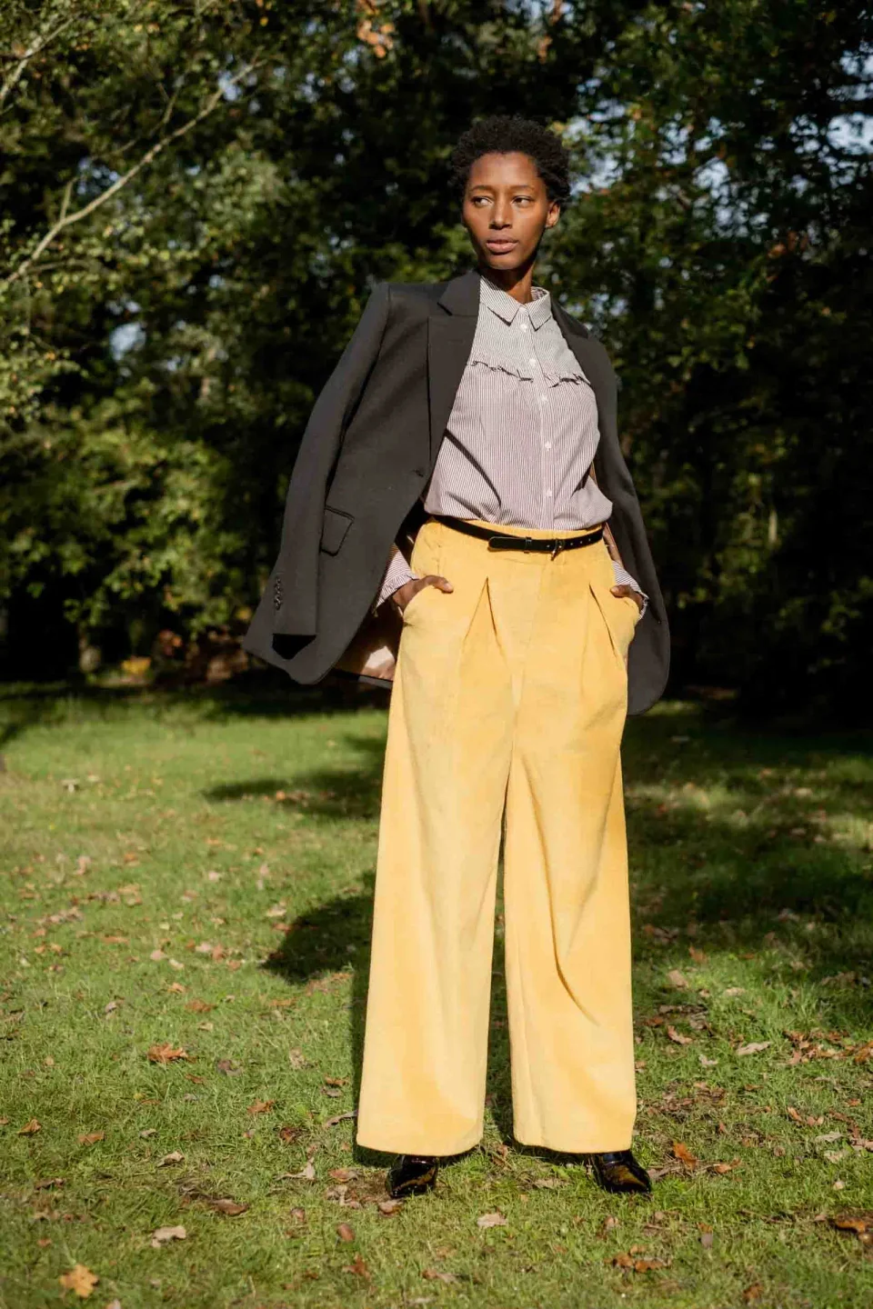Photo du patron Freja Trousers Sewing Pattern cousu · vue 1 sur 7