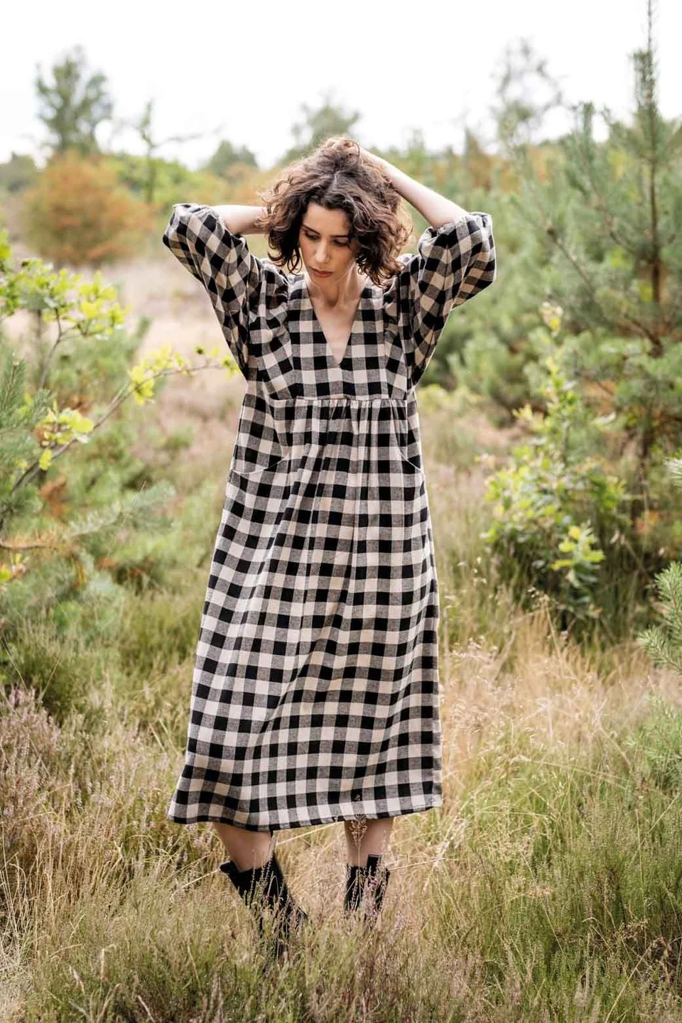 Photo du patron Kika Dress Sewing Pattern cousu · vue 1 sur 7