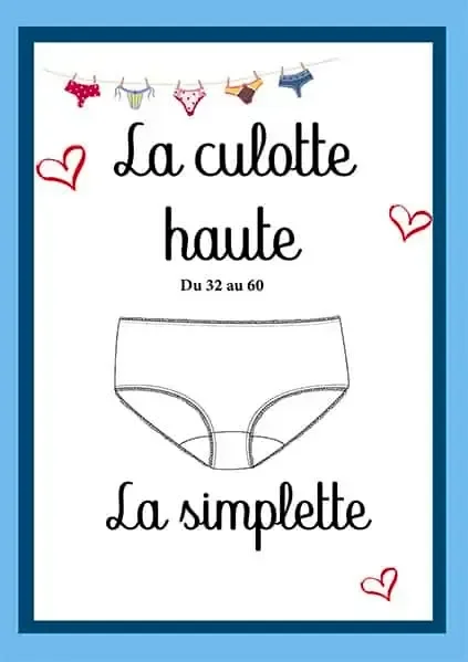 Photo du patron Culotte haute de la simplette cousu · vue 1 sur 1