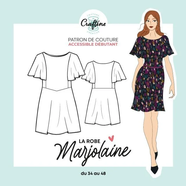 Photo du patron Robe Marjolaine cousu · vue 1 sur 1