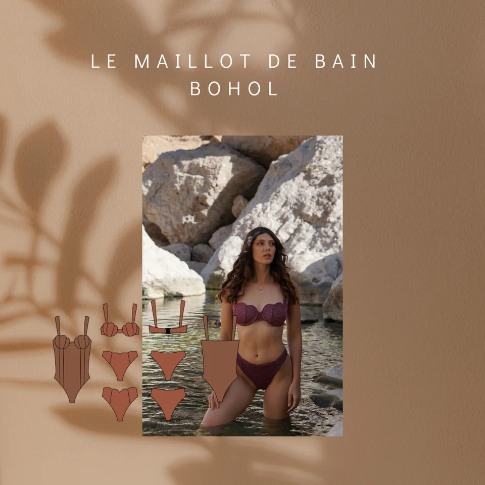 Photo du patron Maillot Bohol cousu · vue 1 sur 8