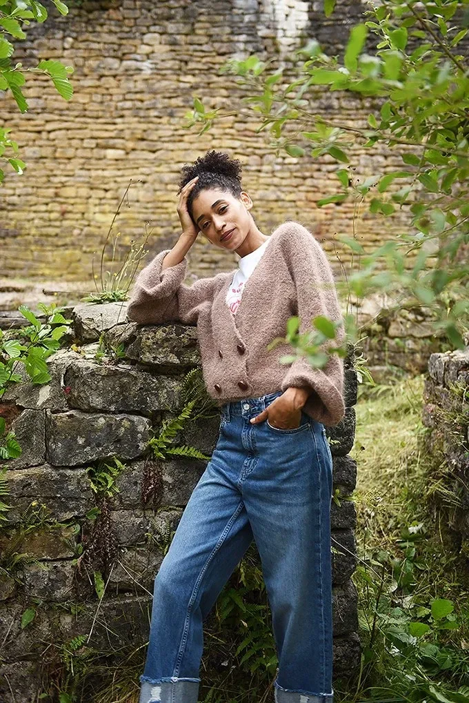Photo du patron Pia Cardigan Knitting Pattern cousu · vue 1 sur 5