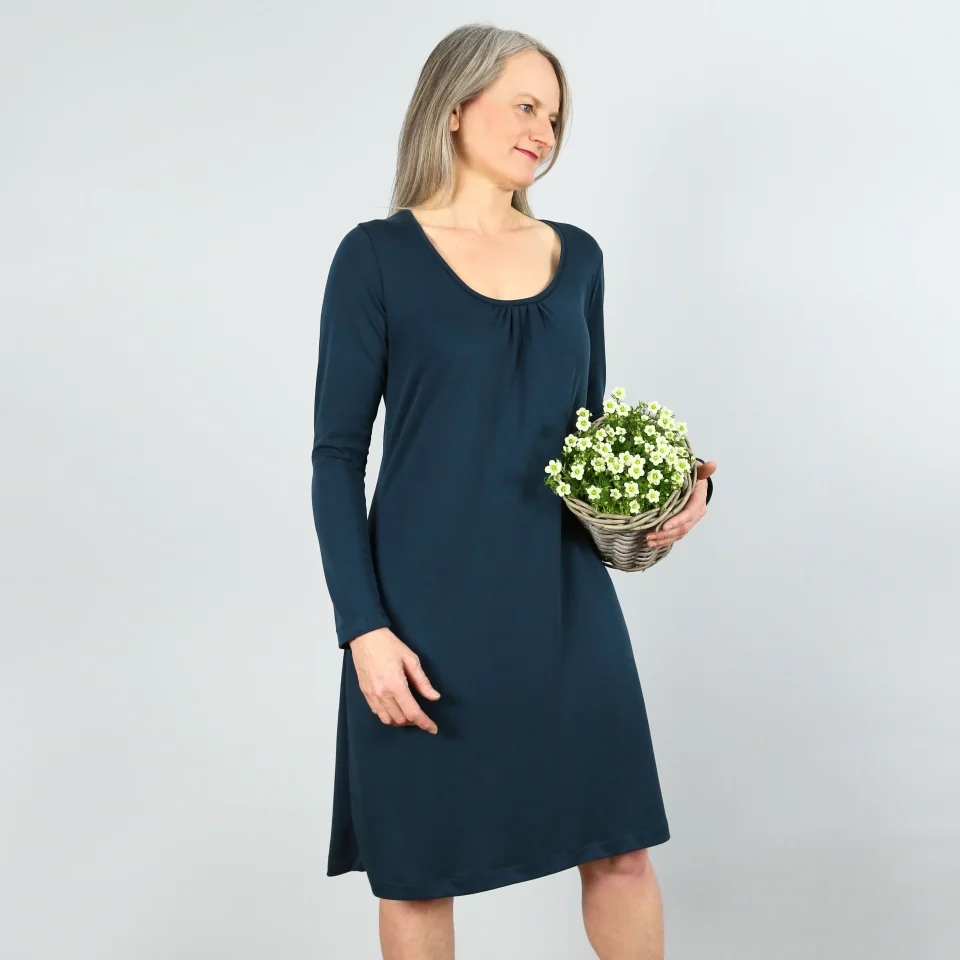Photo du patron Robe En Jersey Madame Vlieland cousu · vue 1 sur 6