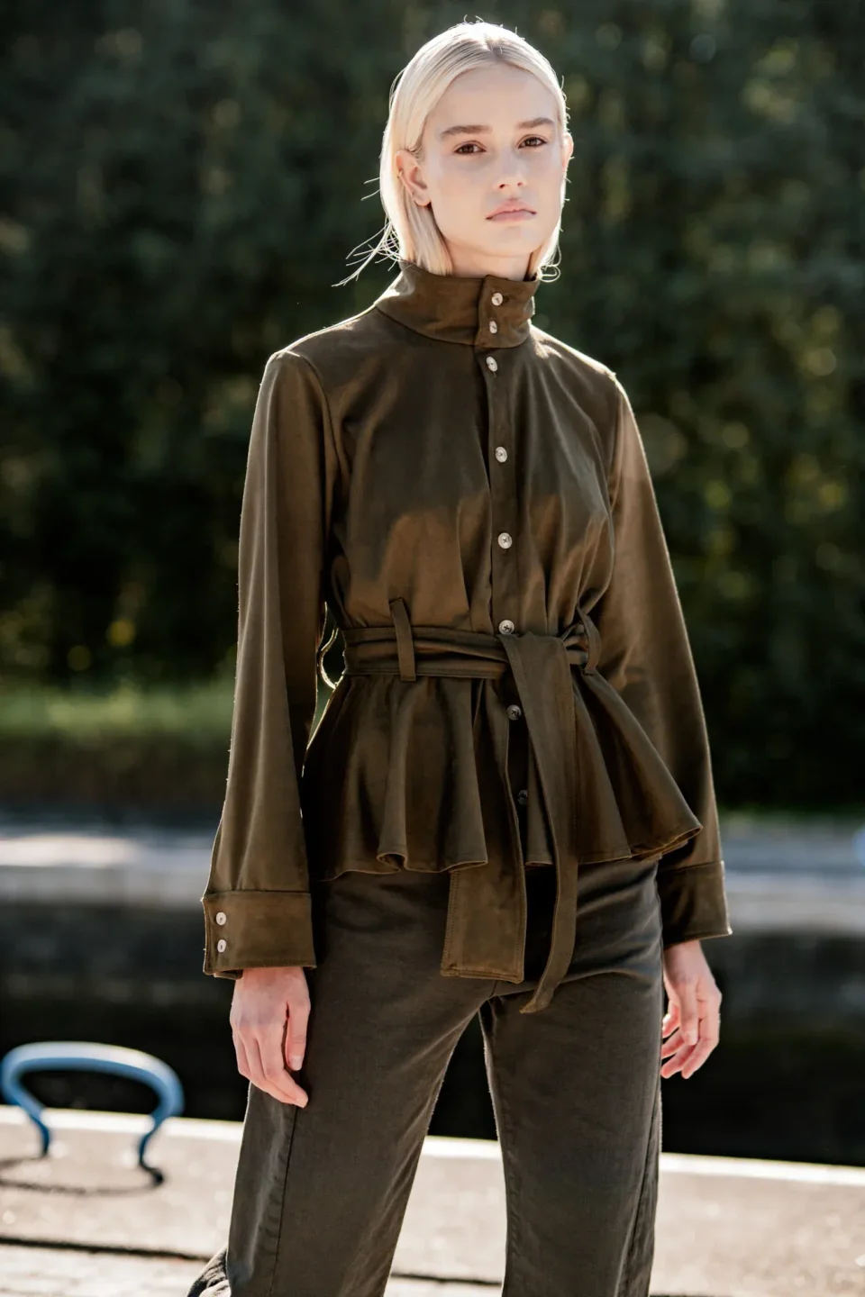 Photo du patron Aki Shirt Sewing Pattern cousu · vue 1 sur 6