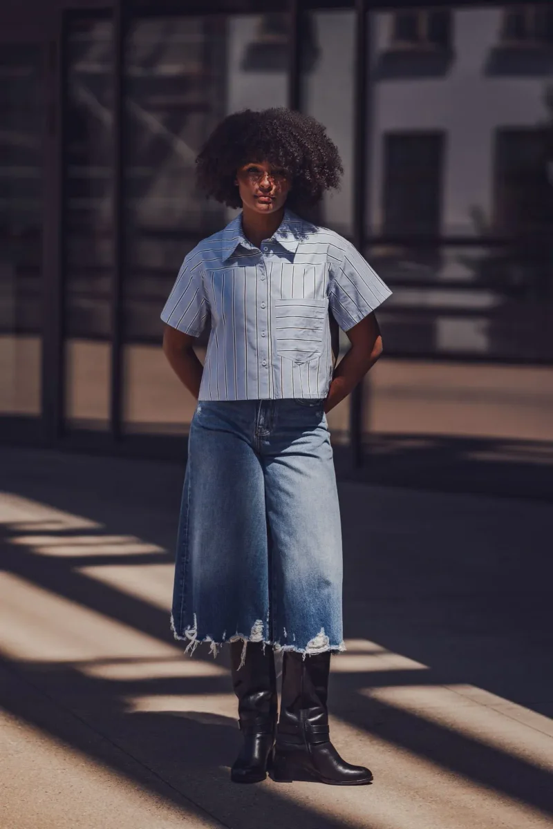 Patron Melanie Blouse Sewing Pattern (M-Family containing 3 patterns) · Fibre Mood