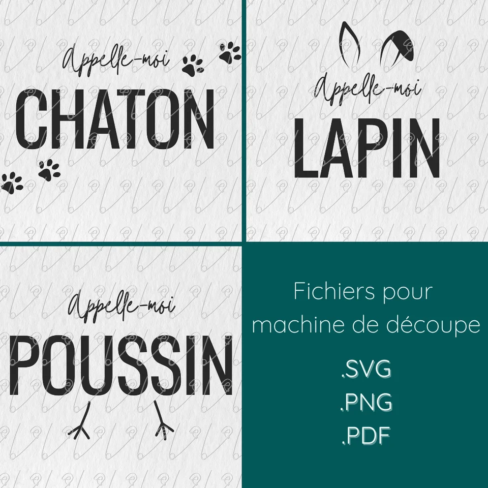 Photo du patron Fichier de découpe – « Appelle-moi » cousu · vue 1 sur 6