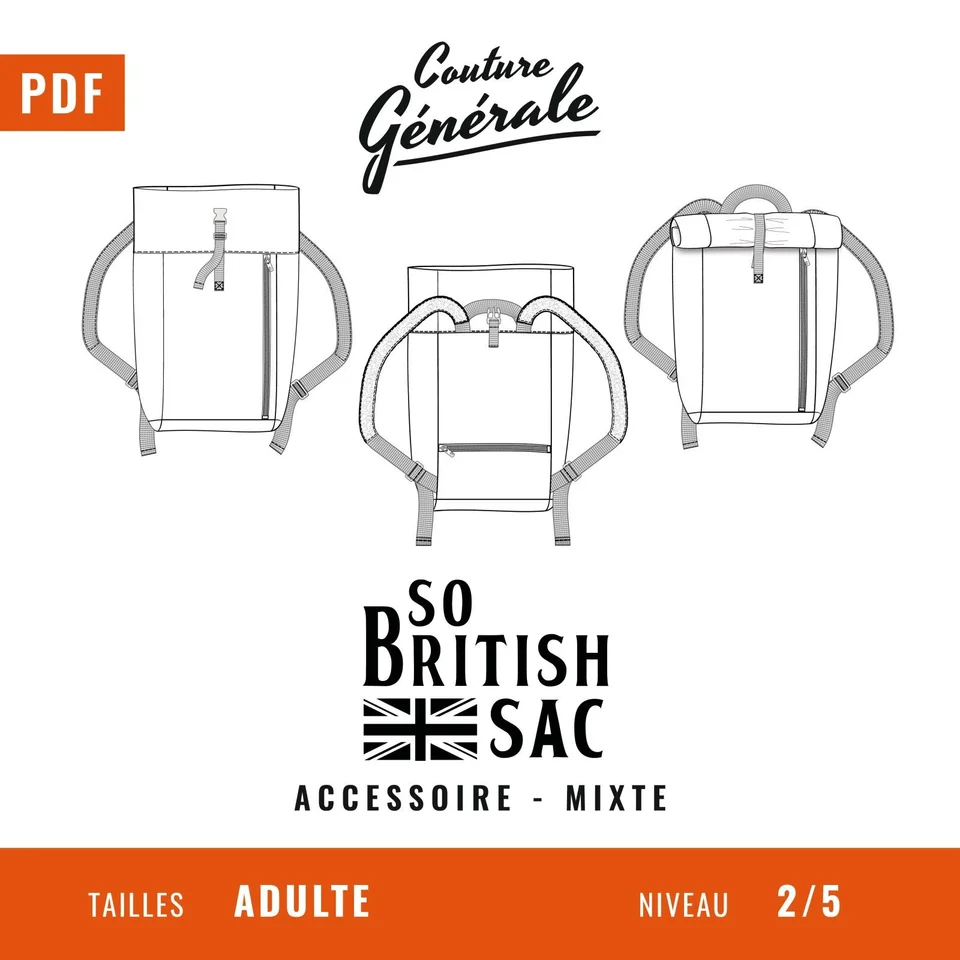 Photo du patron Sac – So British sac cousu · vue 1 sur 7