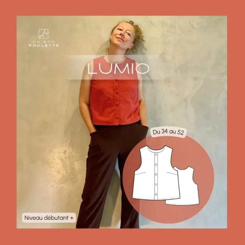 Patron TOP LUMIO · Maison Poulette