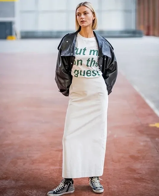 Photo du patron Maribel Skirt Sewing Pattern cousu · vue 1 sur 6