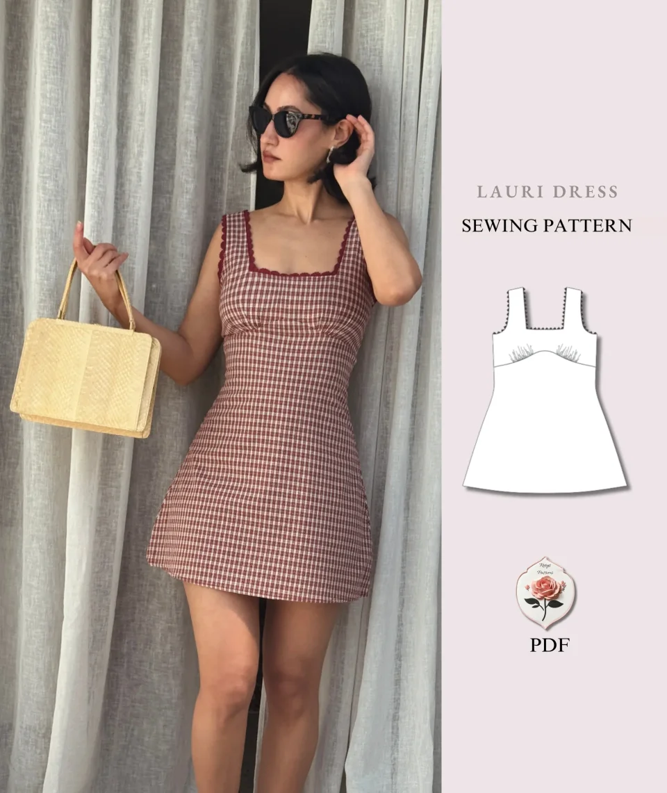 Photo du patron Lauri Dress cousu · vue 1 sur 8