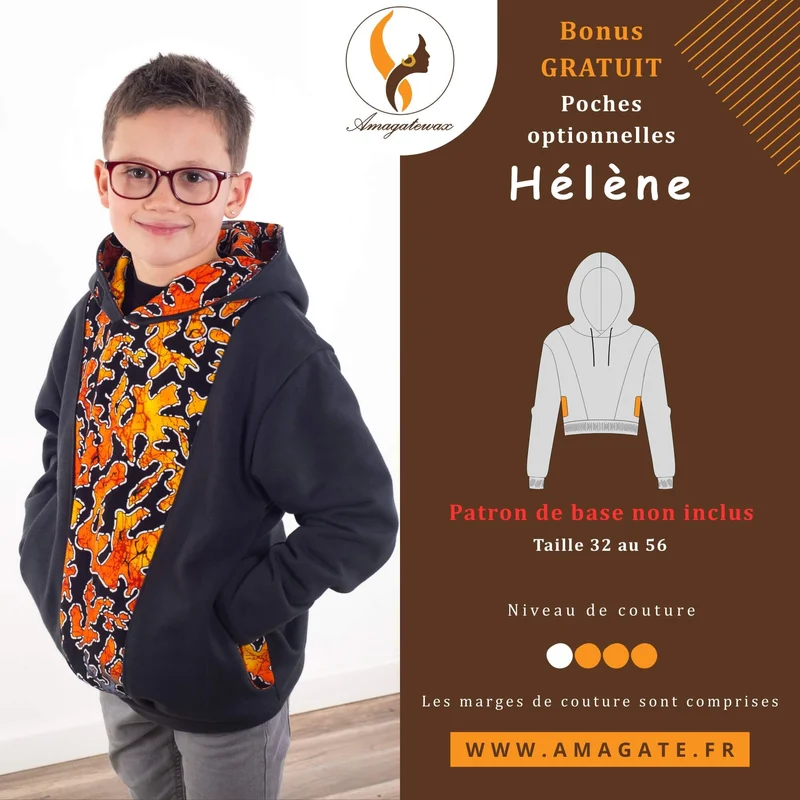 Patron Hélène - Sweat · Amagate