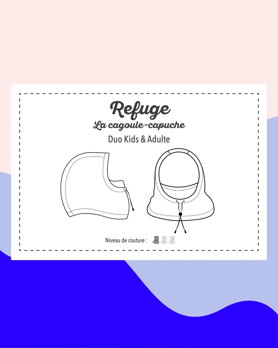 Photo du patron Refuge | La Cagoule-Capuche cousu · vue 1 sur 8