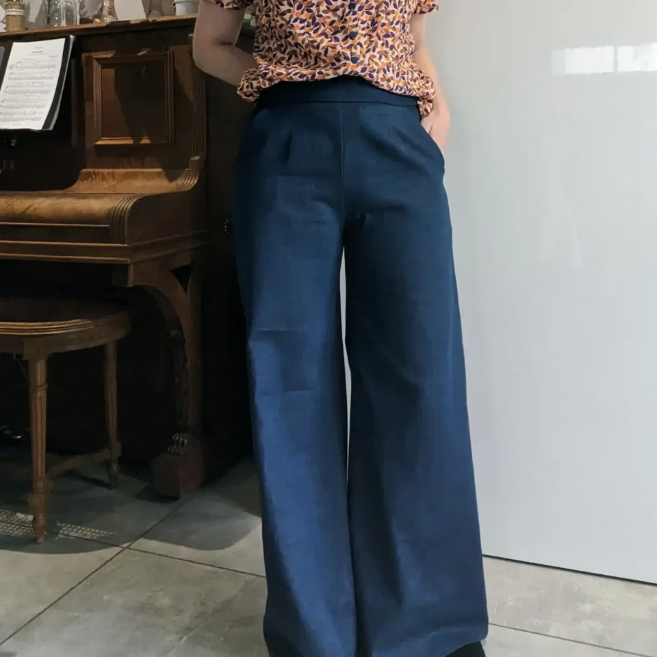 Photo du patron Chaplin - Patron Et Tuto Pantalon Taille Haute Et Short cousu · vue 1 sur 8