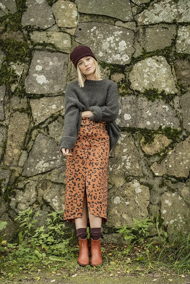 Photo du patron Alida Skirt Sewing Pattern cousu · vue 1 sur 7