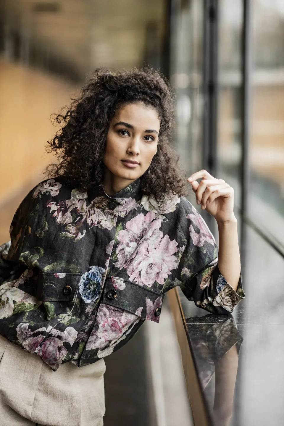 Photo du patron Avril Jacket Sewing Pattern cousu · vue 1 sur 8