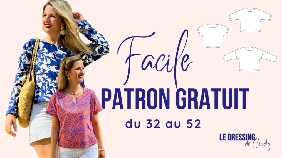 Photo du patron BLOUSE FACILE cousu · vue 1 sur 1