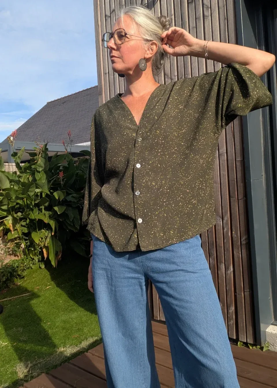 Photo du patron La Veste / Chemise Kimono Chakura - Patron Et Tuto Kimono Facile cousu · vue 1 sur 8