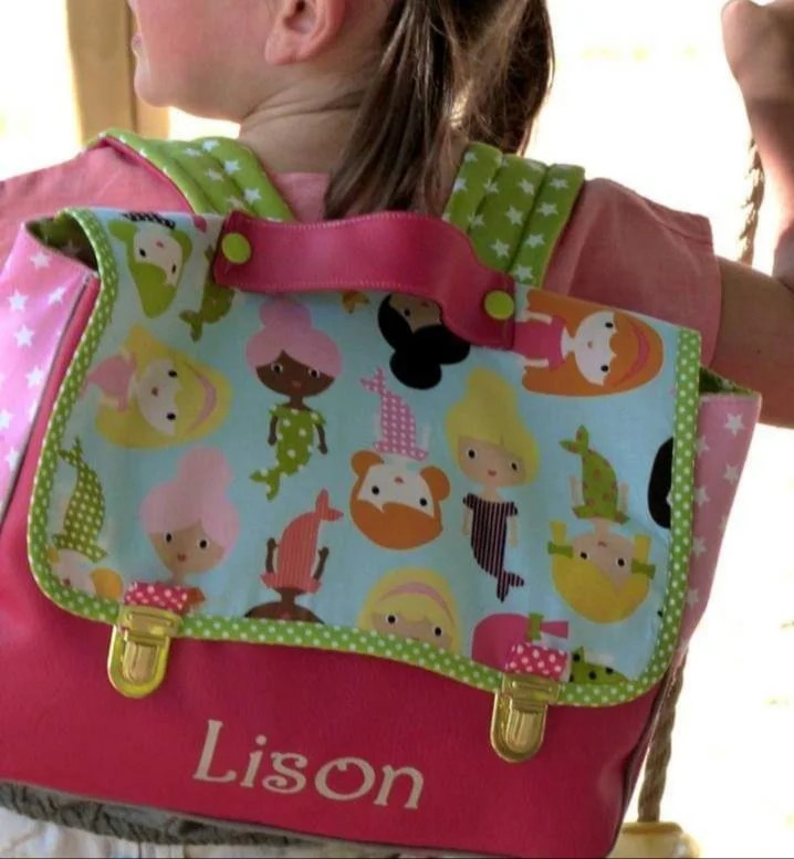 Photo du patron Cartable Maternelle Lucky cousu · vue 1 sur 8