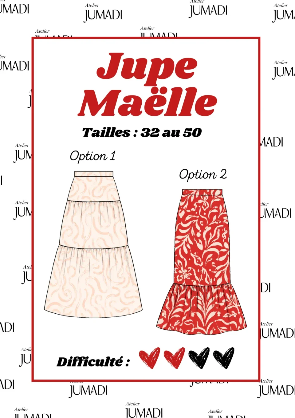 Photo du patron Jupe Longue Maëlle cousu · vue 1 sur 6