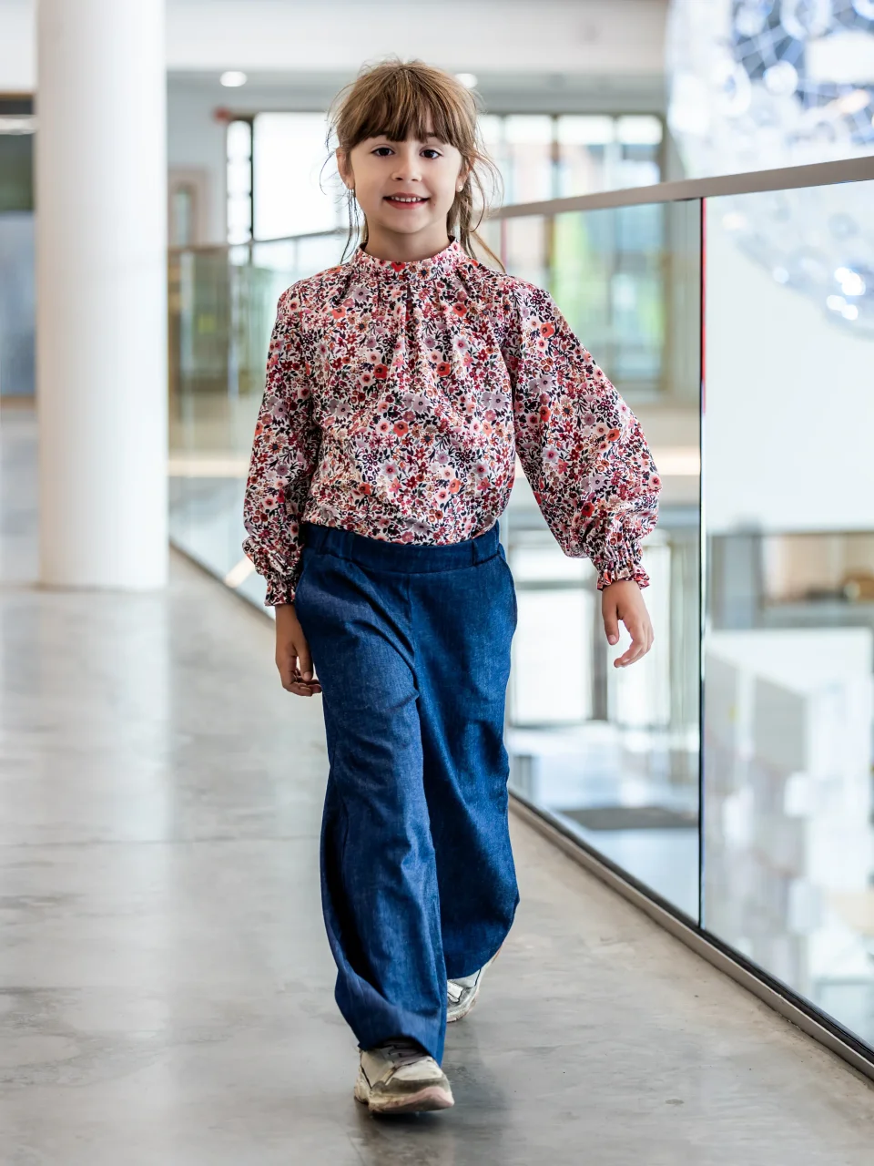 Photo du patron CERISE - la blouse à plis cousu · vue 1 sur 8