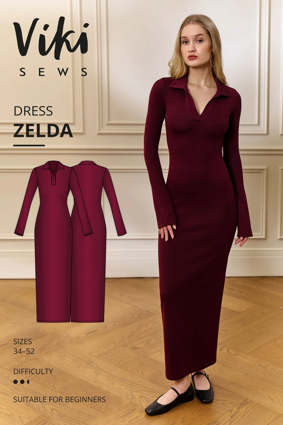 Photo du patron Zelda Dress cousu · vue 1 sur 6